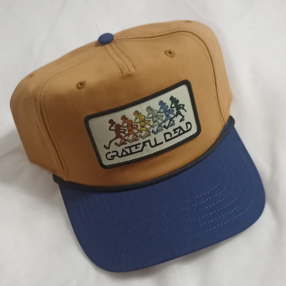 Grateful Dead Brown and Blue Hat
